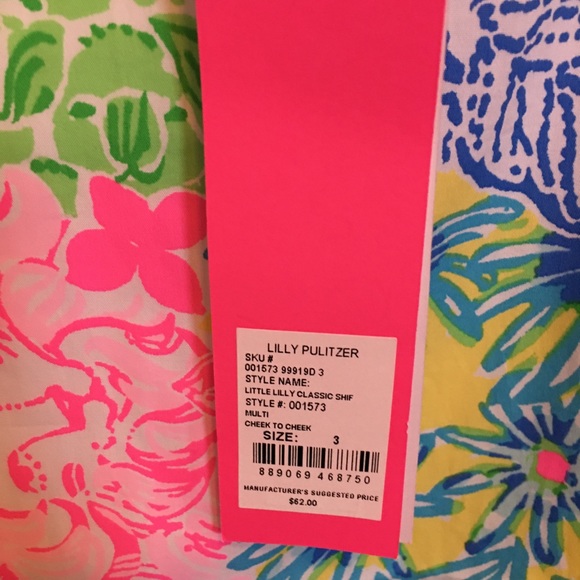 Lilly Pulitzer Little Lilly Classic Shift Dress - Picture 4 of 5